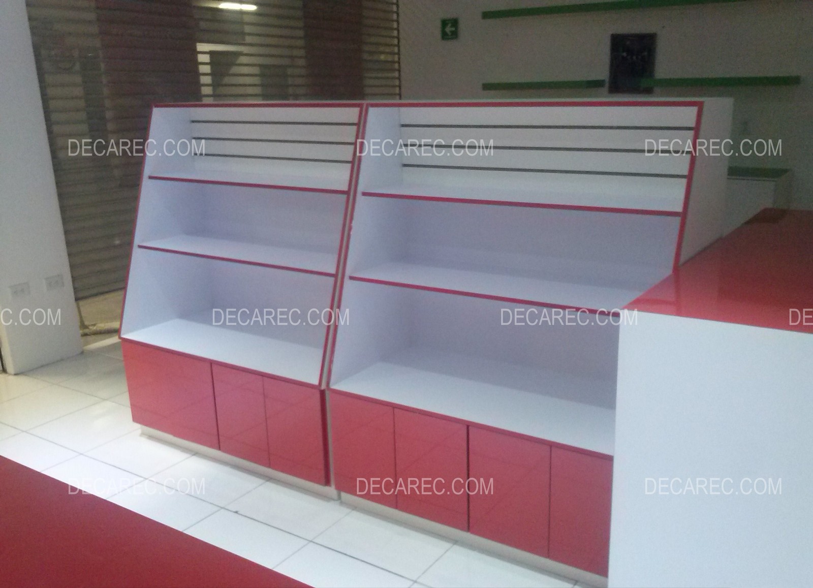 Mobiliario de exibicion